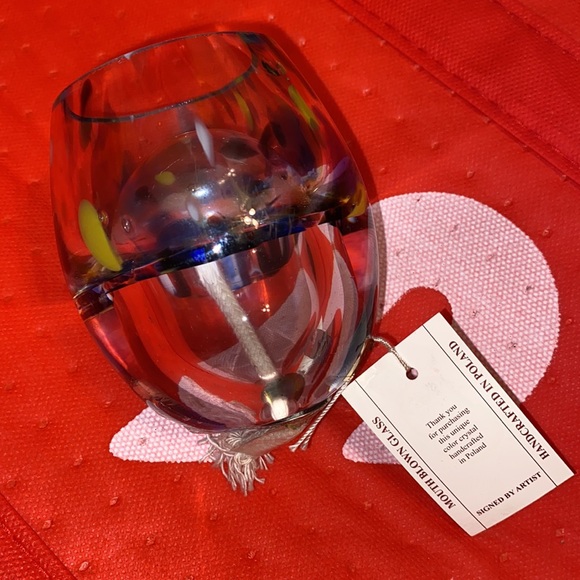 Mouth Blown Glass  Art oil lamp - Picture 14 of 17